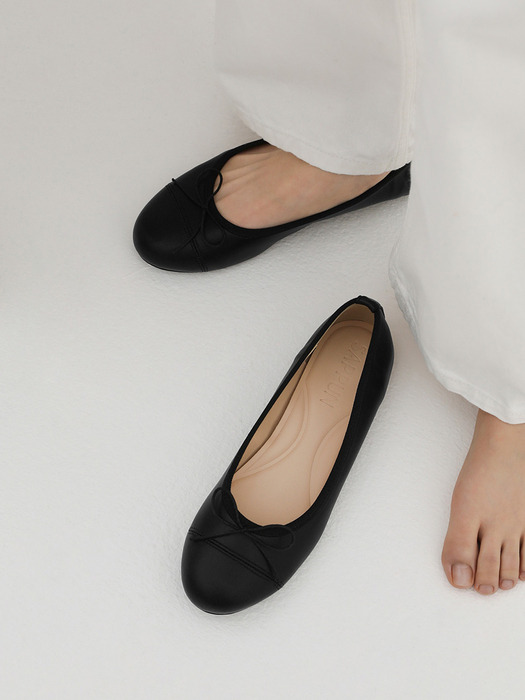 로블린 리본 플랫슈즈 (1cm)