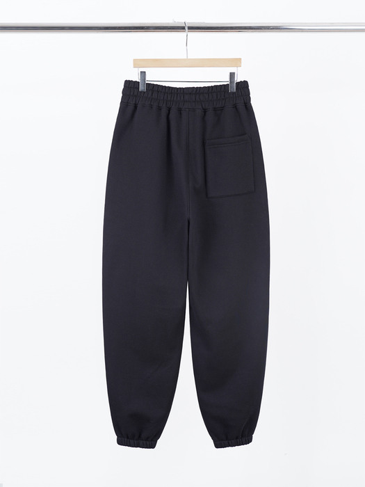 HEAVY SWEAT JOGGER PANTS[NAPPING]_BALCK