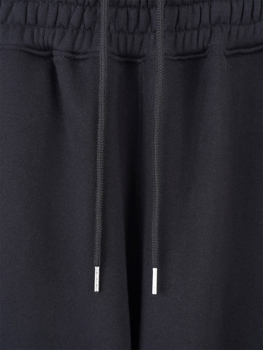 HEAVY SWEAT JOGGER PANTS[NAPPING]_BALCK