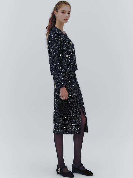 Milkyway Sequin Skirt_2colors