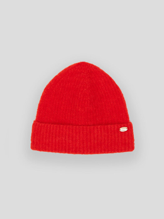 KID MOHAIR BEANIE [RED]