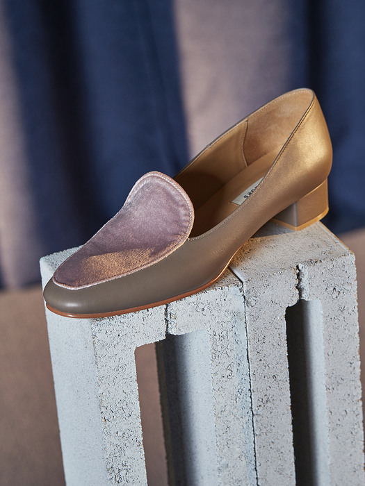 HARRIET Loafers - Taupe Lavender