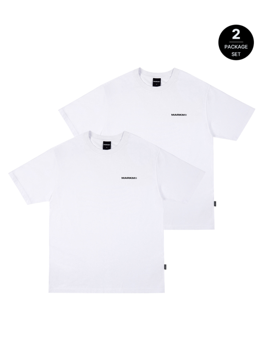TWO PACK T-SHIRT (WH+WH)