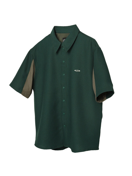 Cloud Half Shirt_Green