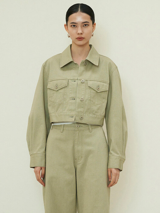 Foe Balloon Crop Jacket