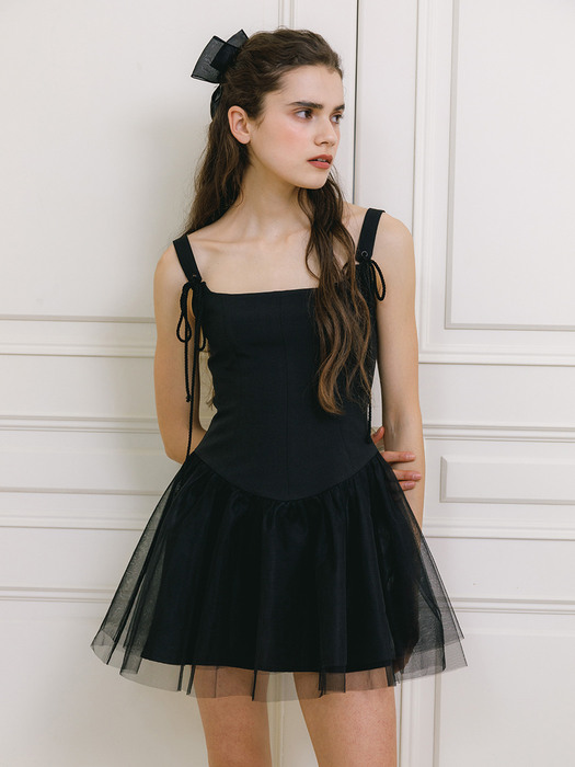 Ballerina tutu dress (black)