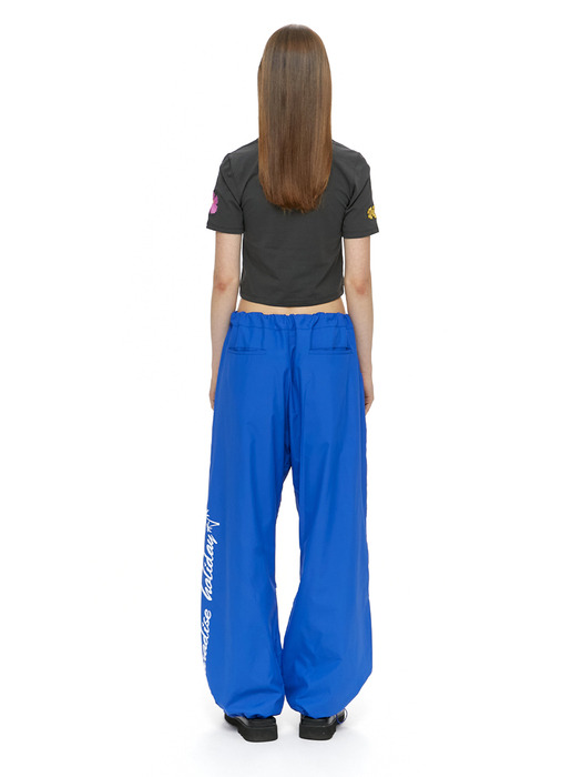 PARACHUTE PANTS / BLUE