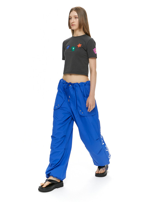 PARACHUTE PANTS / BLUE