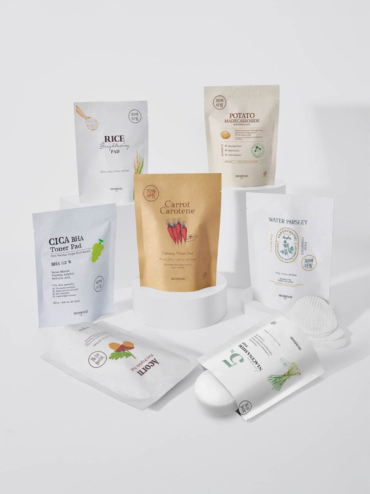 토너 패드 30매 리필 2개 (교차선택)