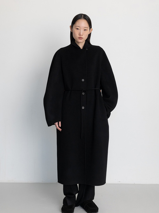 [단독] BALLOON ARM HANDMADE COAT [BLACK]