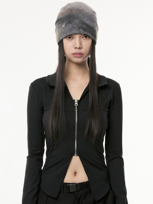 Gradation Beanie (FL-726_Charcoal)