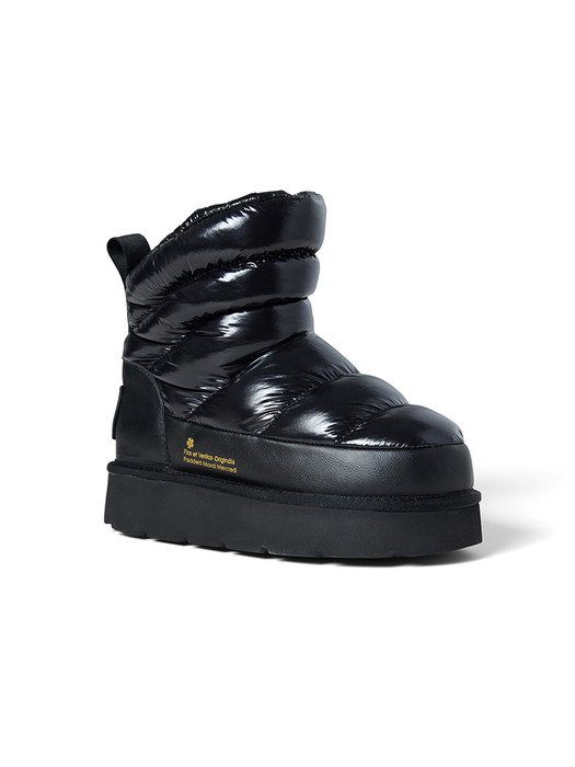 HIVER PADDING OBLIQUE BOOTS_BLACK