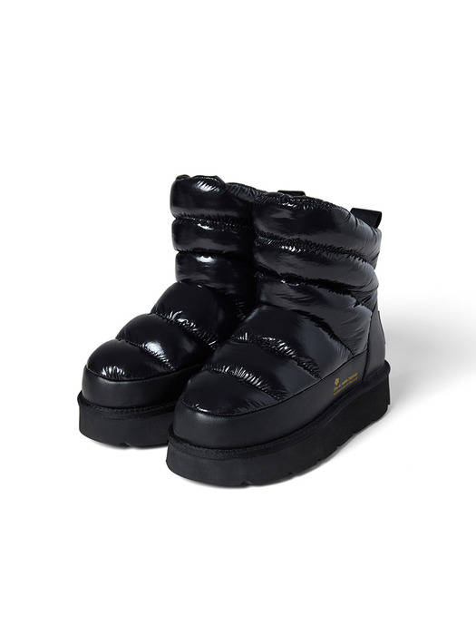 HIVER PADDING OBLIQUE BOOTS_BLACK