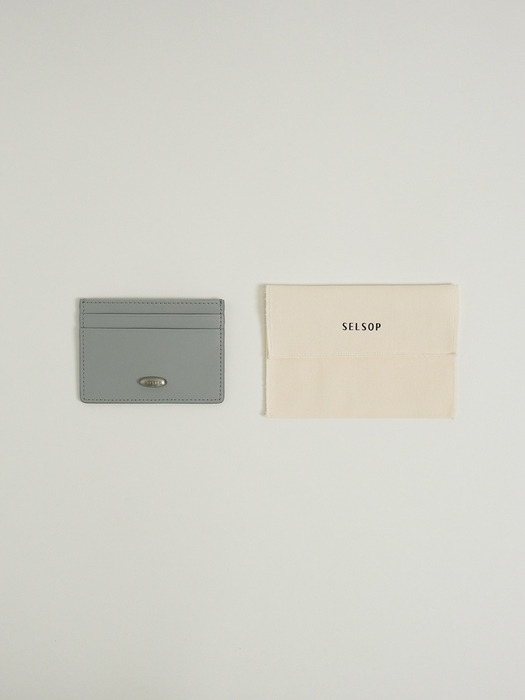 CARD WALLET / lightgrey blue