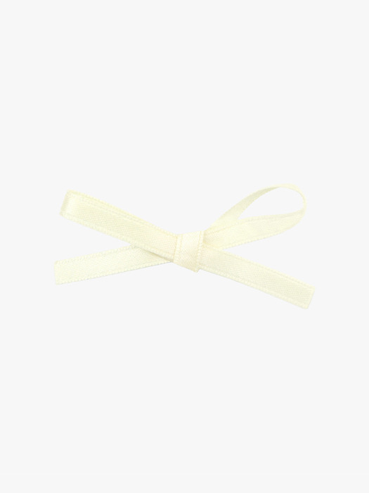 [3EA 1SET] RIBBON BUNDLE HAIRPIN SET_IVORY