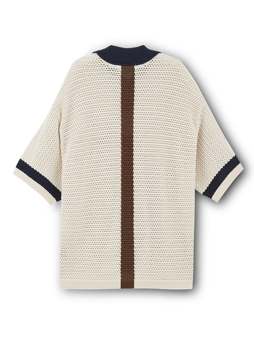 Crochet Half Sleeve Cardigan (2 Colors)