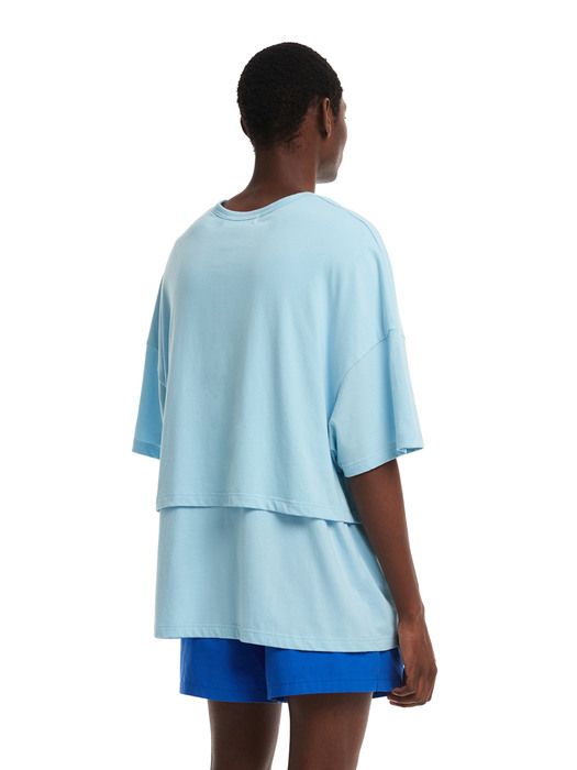 [리퍼브세일] Layered T-Shirt_BLUE