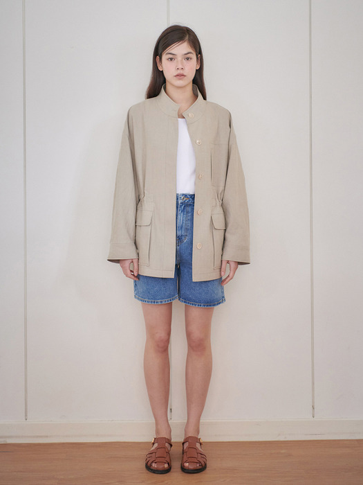 24N summer linen field jacket [BE]