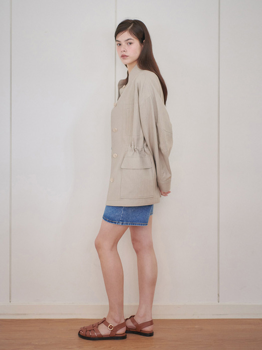 24N summer linen field jacket [BE]