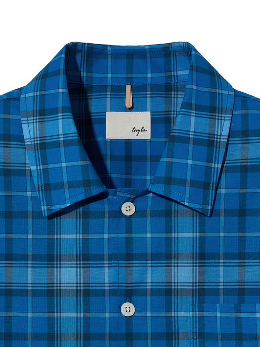 Beach Tartan Check Shirt S136