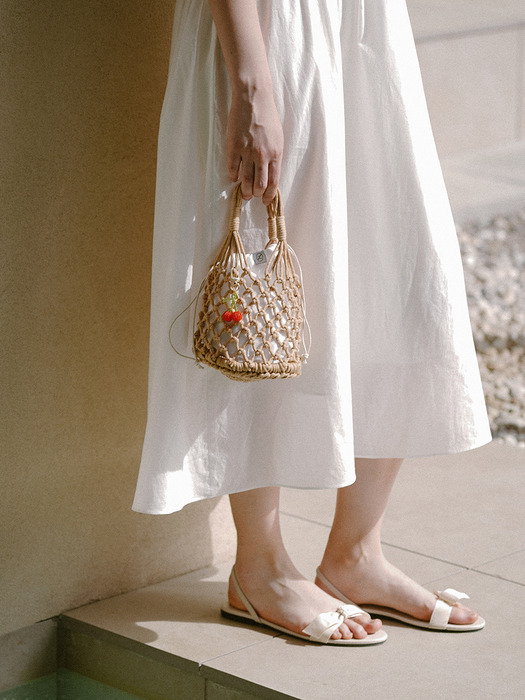 [키링증정] Handmade Summer Bag - Beige