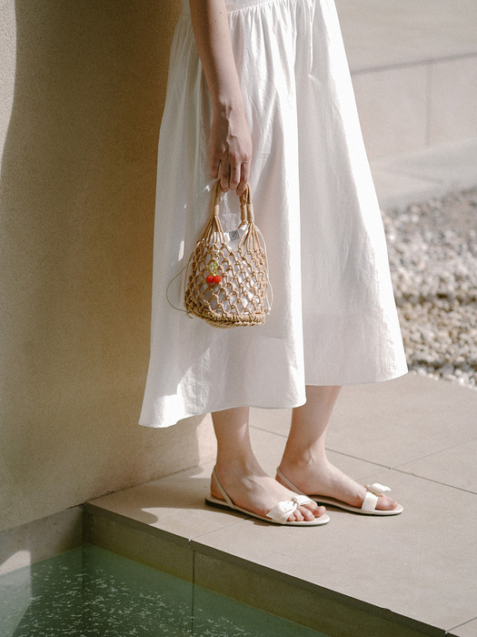 [키링증정] Handmade Summer Bag - Beige