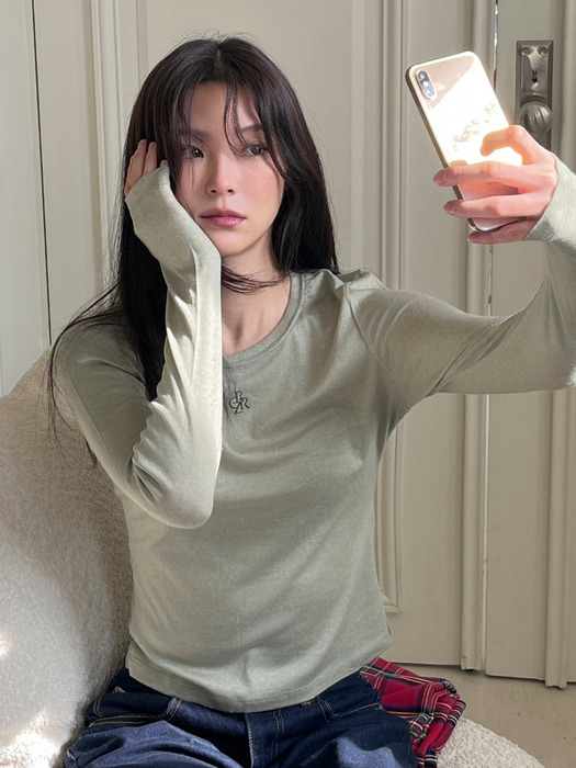 울텐셀 유넥 티셔츠_5COLORS