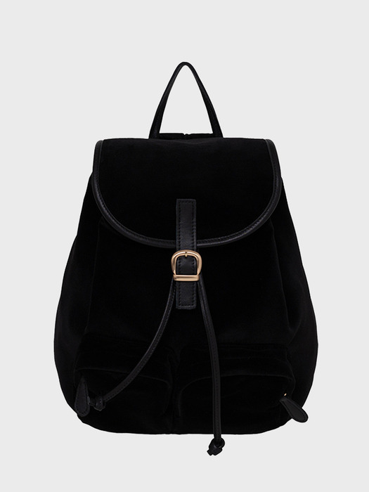 Isabel velvet backpack