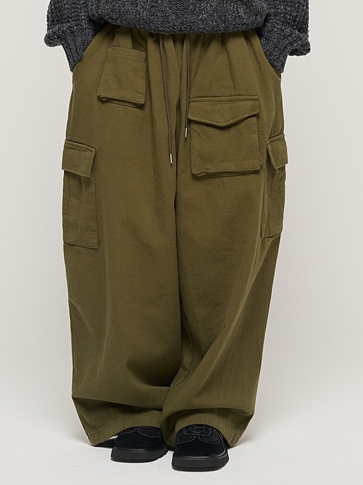 CB MULTI CARGO BANDING PANTS (KHAKI)