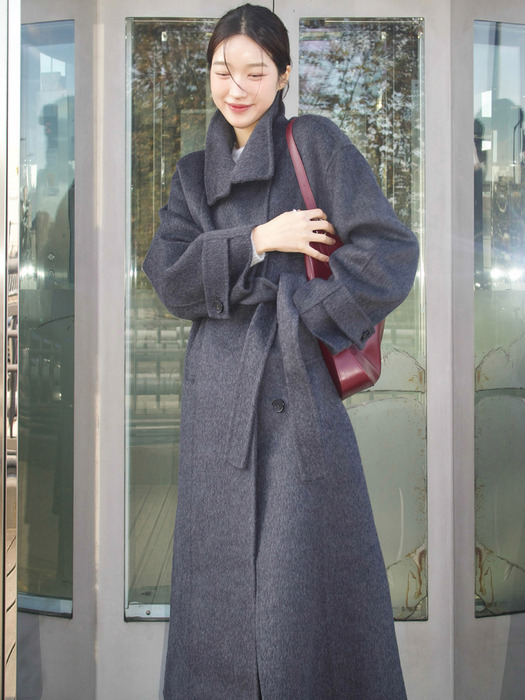 핸드메이드 하프 버튼업 코트 2컬러 VW338