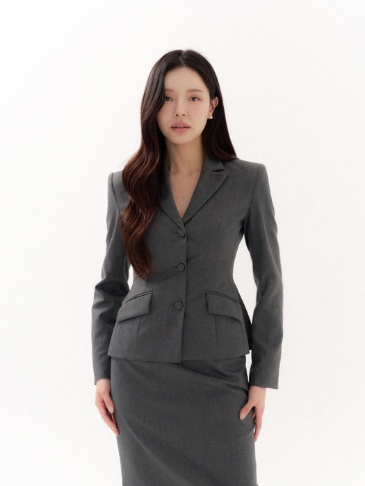 Signature Tailored Jacket / Gray(3color)
