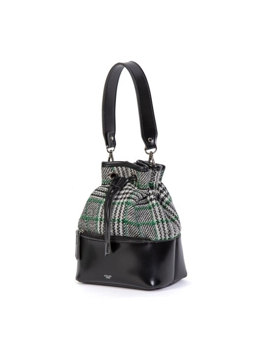 GEO BUCKET BAG_ BLACK