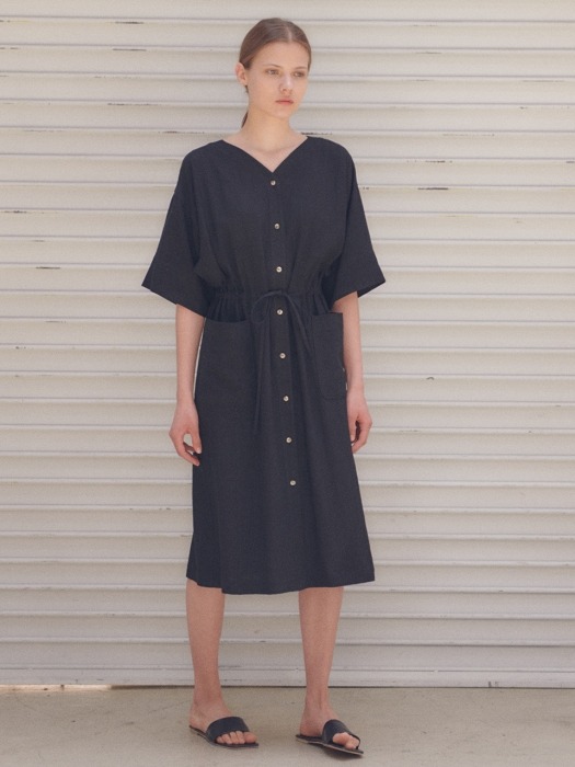 19N Summer robe one-piece [BK]