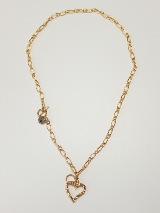 True love twoway necklace (Gold)