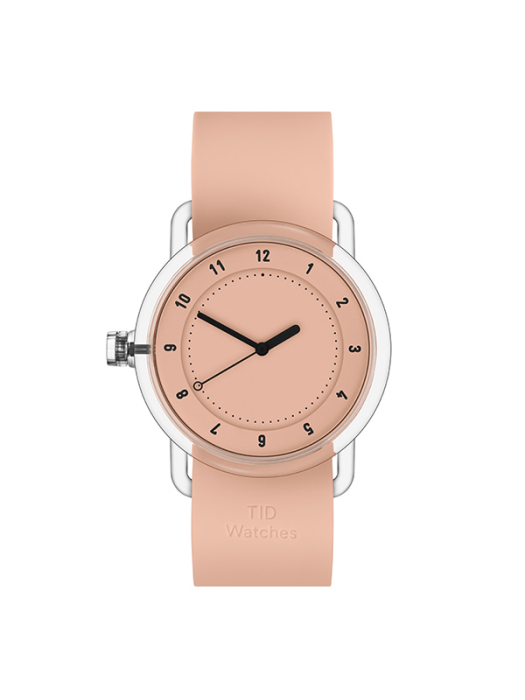 TID WATCHES 티아이디시계 No.3 TR90 Pink / Pink Silicone 38mm