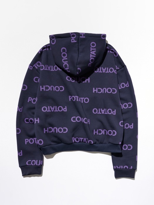 19 COUCH POTATO HOODY [NAVY]