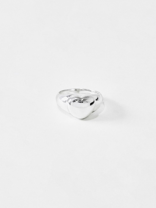 heart ring (silver)
