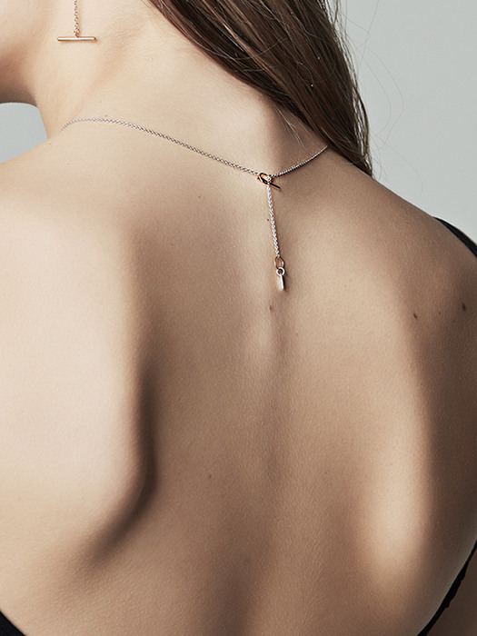 ``drop`` label necklace