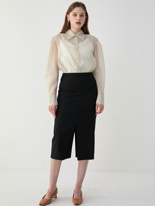 Double slit skirt SW0SS028-10