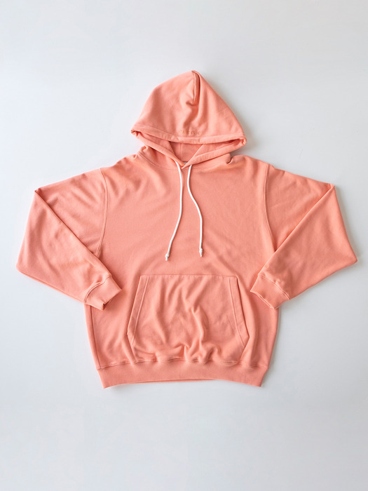 SOFT SWEET PEACH HOODED WITH LOGO