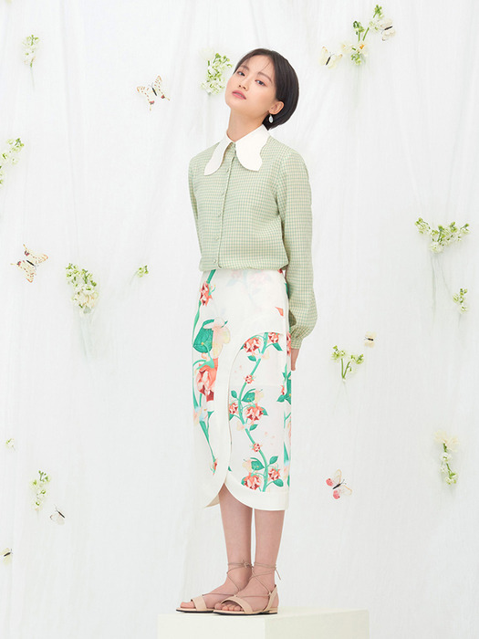 WING SKIRT - SWING FLOWERS