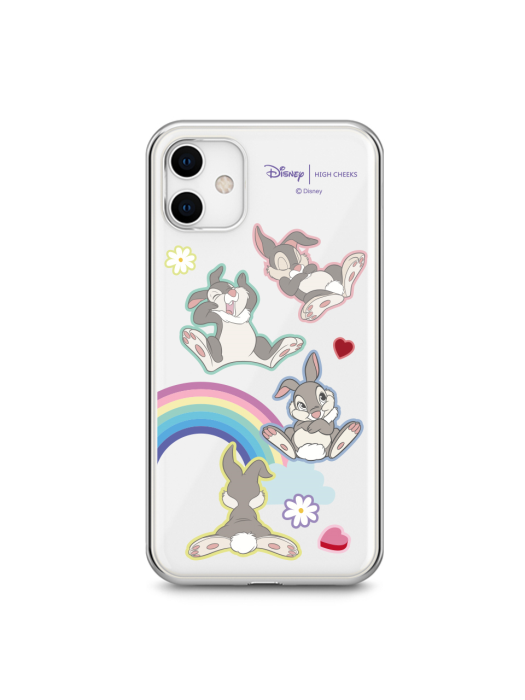 Rainbow Thumper Clear Phonecase