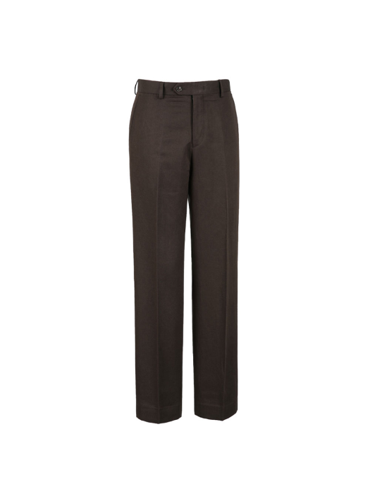 401 Linen Trousers (Brown)