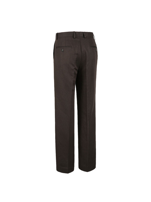 401 Linen Trousers (Brown)