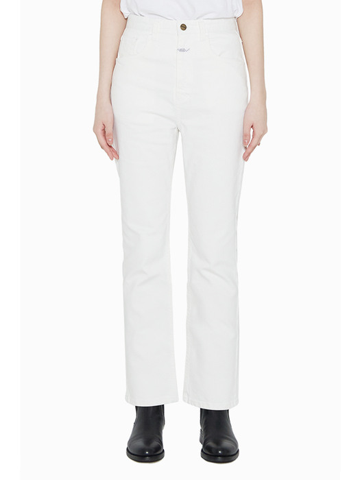 MARITHE W STANDARD JEANS cream