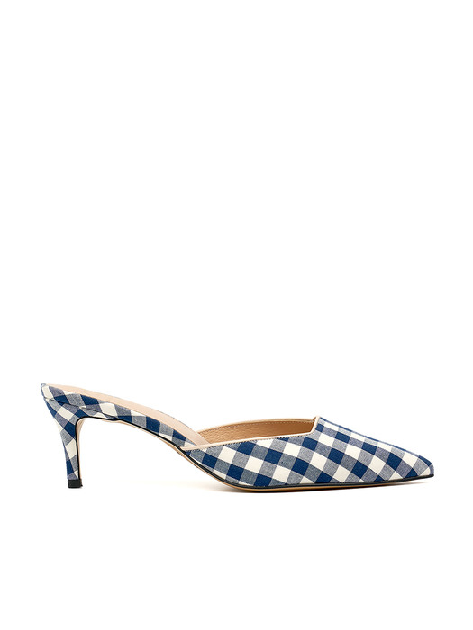 Grace Mule (navy check)