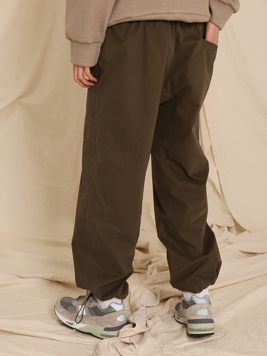 UTILITY COMFORTABLE PANTS (KHAKI)