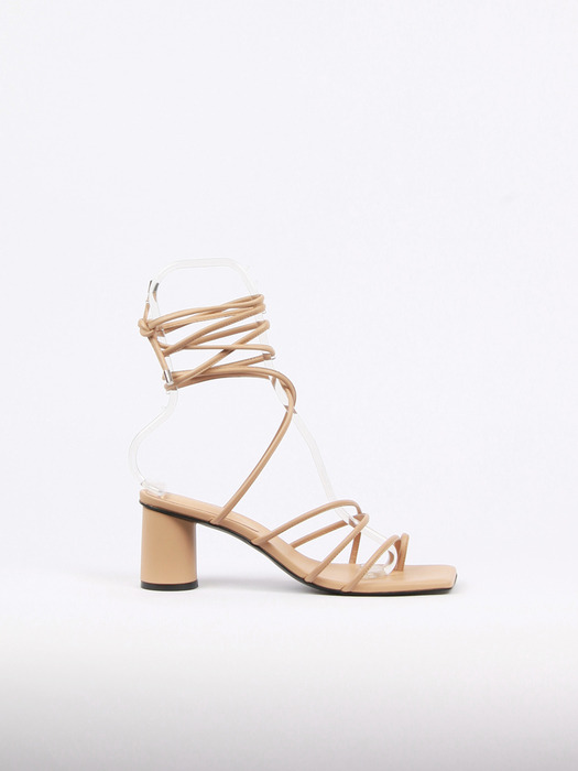 Celina Sandals Leather Beige