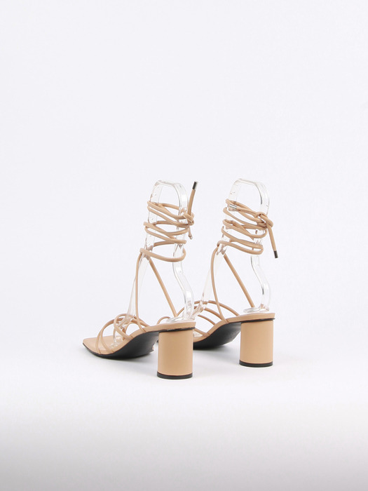 Celina Sandals Leather Beige