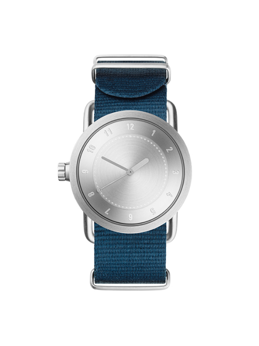 10220223 No.1 Steel / Blue Nylon Wristband (36) 쿼츠 여성 나토 시계